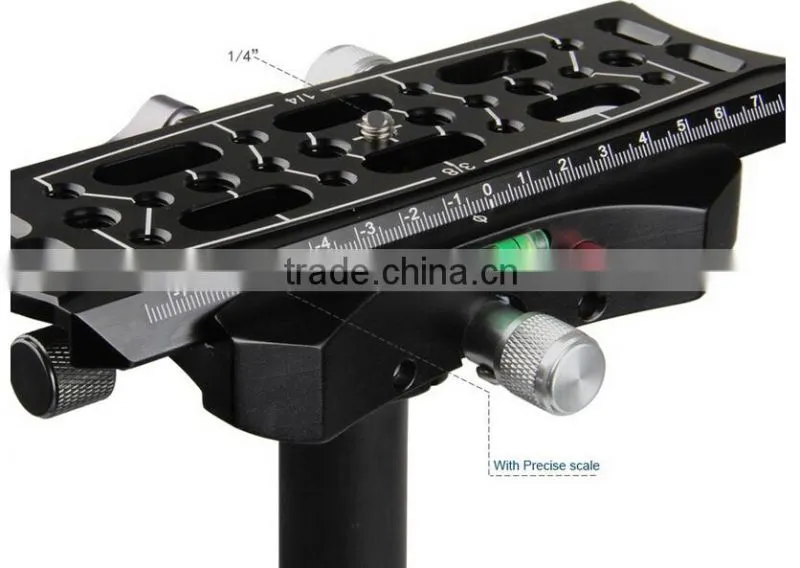 Factory supply LAING merlin arms dslr camera stabilizer steadycam with carbon fiber sled loading 8kg camera