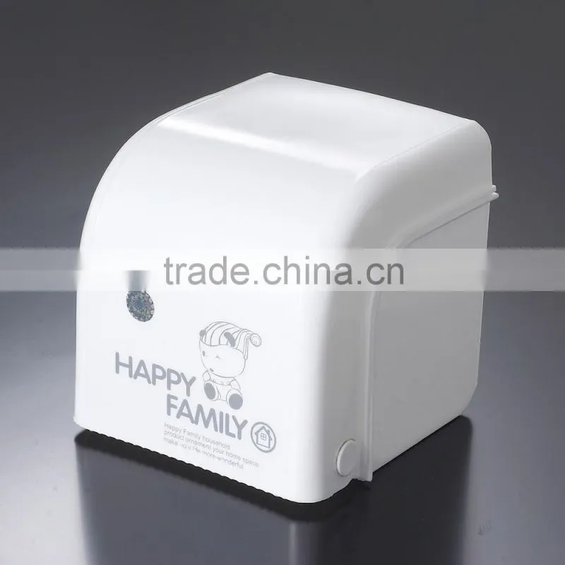 High Quality PP Tint Facial Tissue Box Cover/Holder for Bathroom