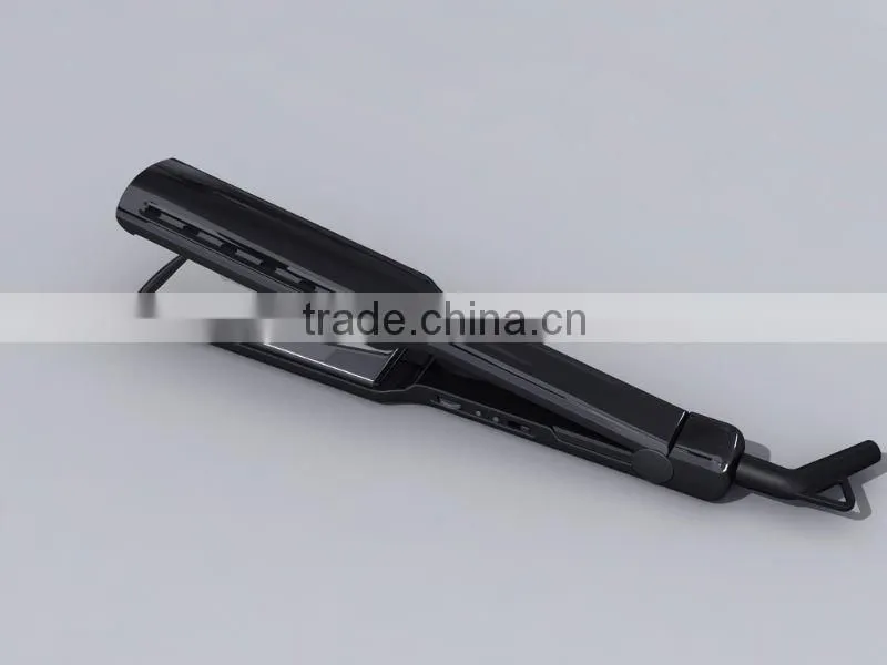 2 in 1 Professional Flat Iron with mirror plates and various color
