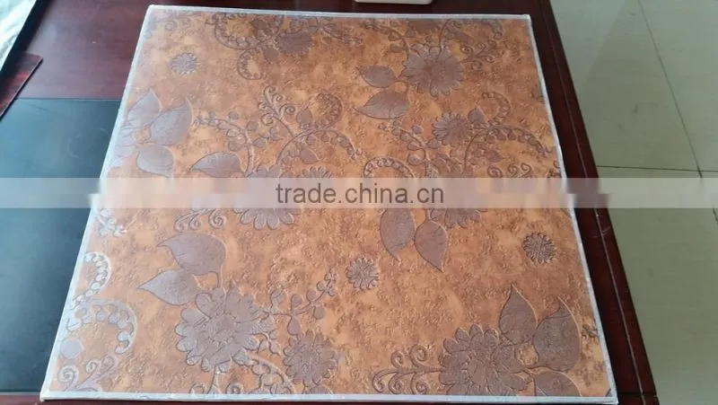2016 New Pattern PVC Laminated Gypsum ceiling tiles