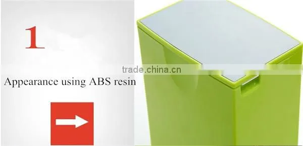 Eco-friendly PP household plastic car trash can