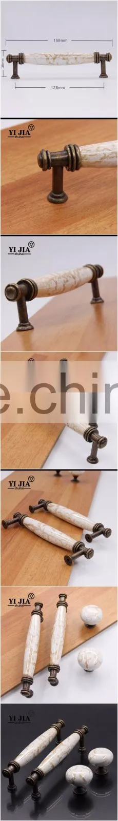 China Porcelain Antique Ceramic Cabinet Handle Pull