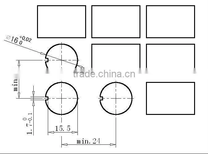 square head button LED 1NO 1NC