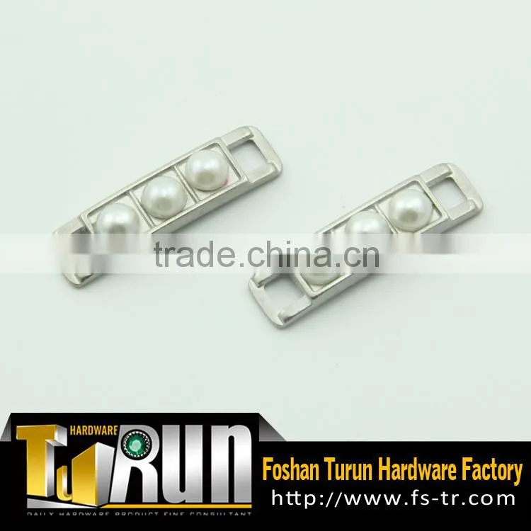 Fashion metal rhinestone decorative bag buckles