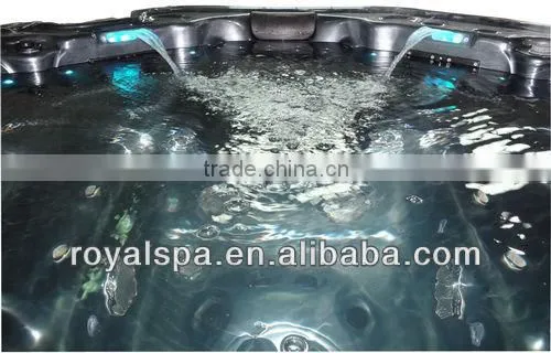 Headrest pillow color led light spa pool