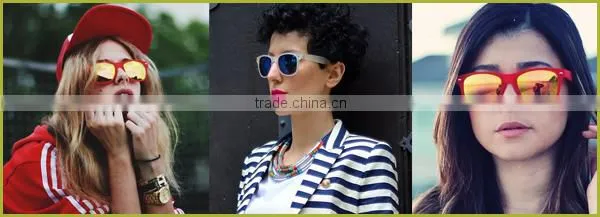 Fashionable 2016 Rainbow Rubber Frame Sun glasses Women Rubberized Sunglass