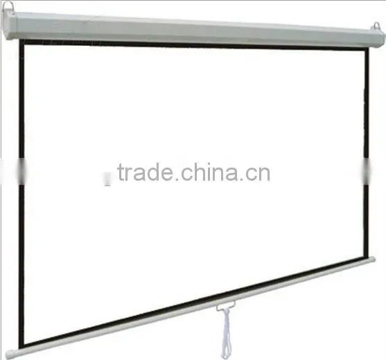 Hot sale competitive price manual projection screen, fast folding projector screen