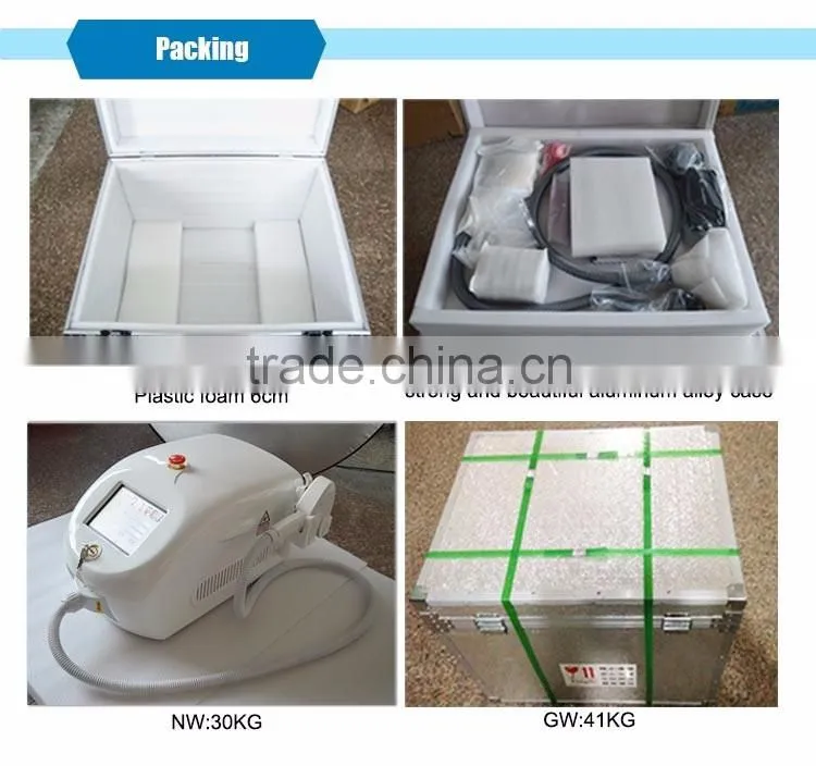New type TEC condenser 808nm diode laser hair removal mini epilator