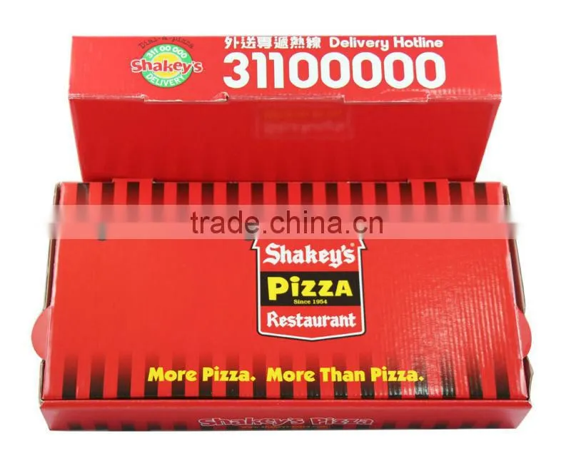 white corrugated paper packaging box