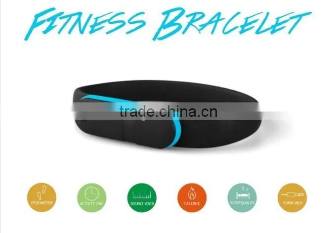 SIFIT-4.5 Fitness Fashion Bracelet, Activity Tracker, Different Apron Colors, Bluetooth Acitvity Tracker,Tracks activity time