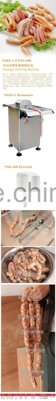 FXZG-1 Good Quality Sausage Tying Making Linking Machine
