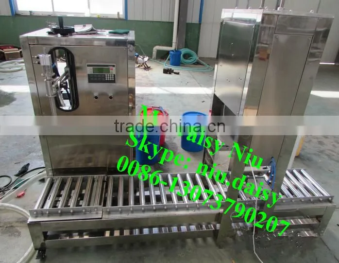 semi-automatic plastic barrel capping machine/plastic bucket sealing machine/petrol barrel capper machine