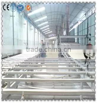 Latest gypsum board machinery