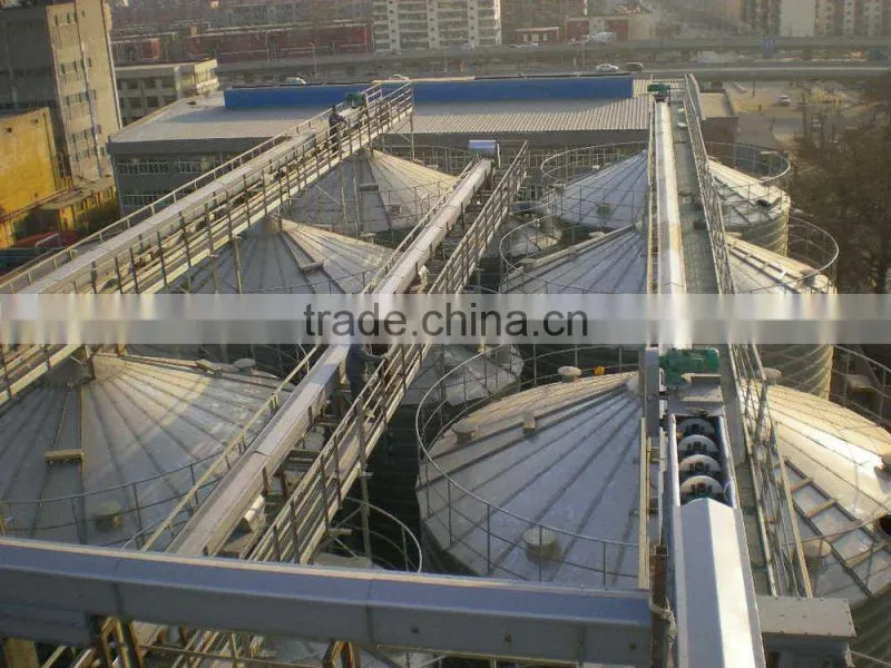 CNC processed silo for powder grain cement wheat paddy storage silo