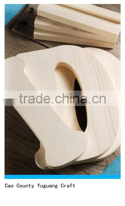 Customized Wood Letters "I DO" for wedding decoration