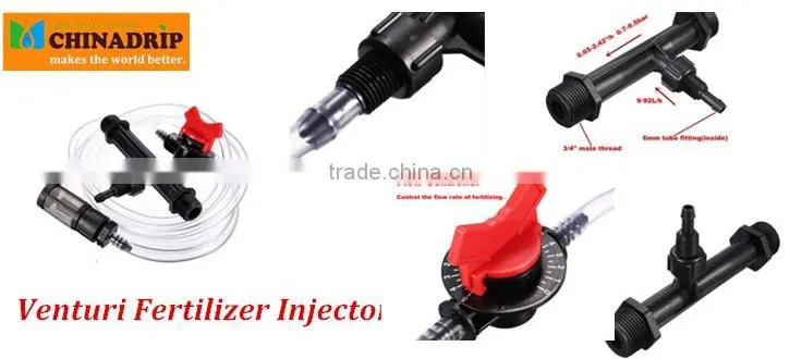 Irrigation Venturi Fertilizer Injectors Device Filter Kit Tube