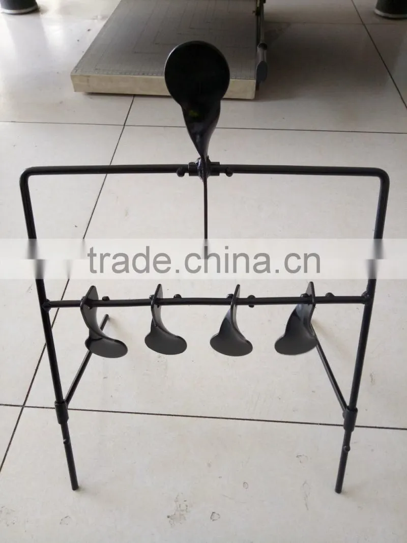 auto reset airgun shooting target/Metal Plinking Spinning Hunting