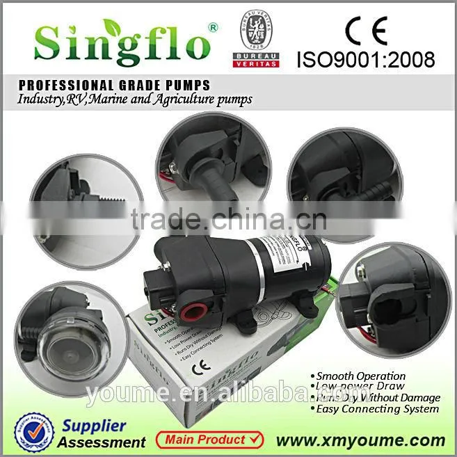 Singflo 35PSI 12 volt DC Marine water pump price Pressure System