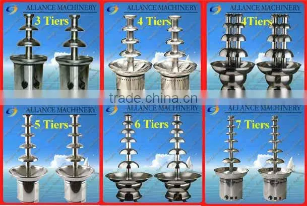 126 3/4/5/6/7 tiers chocolate fondue fountain
