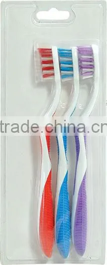 3 pcs hotel toothbrush
