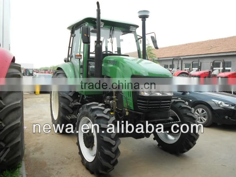 100HP with front end loader and backhoe farm tractor