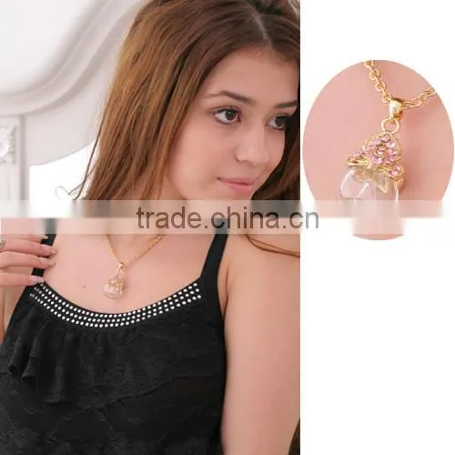 Necklace Pendant Perfume bottle jewelry Necklace
