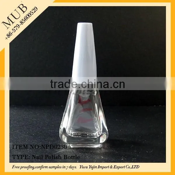 15ml small nail polish remover bottle/nail polish glass bottle
