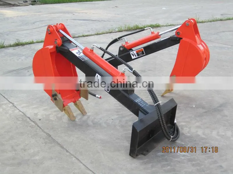 HCN brand 030801 series skid loader digger with ISO and GOST