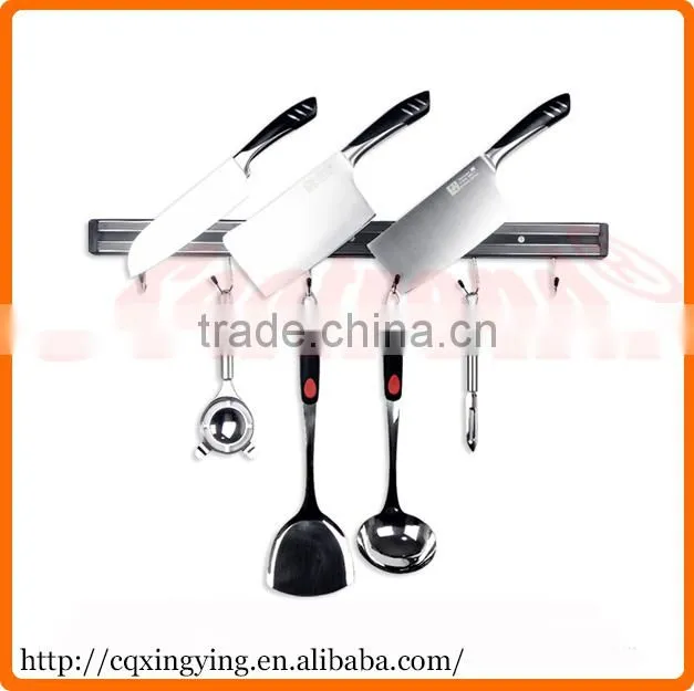 Wall-mounted kitchen magnetic knife rest