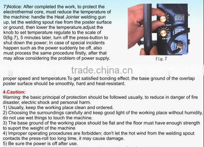 Hot wedge welder