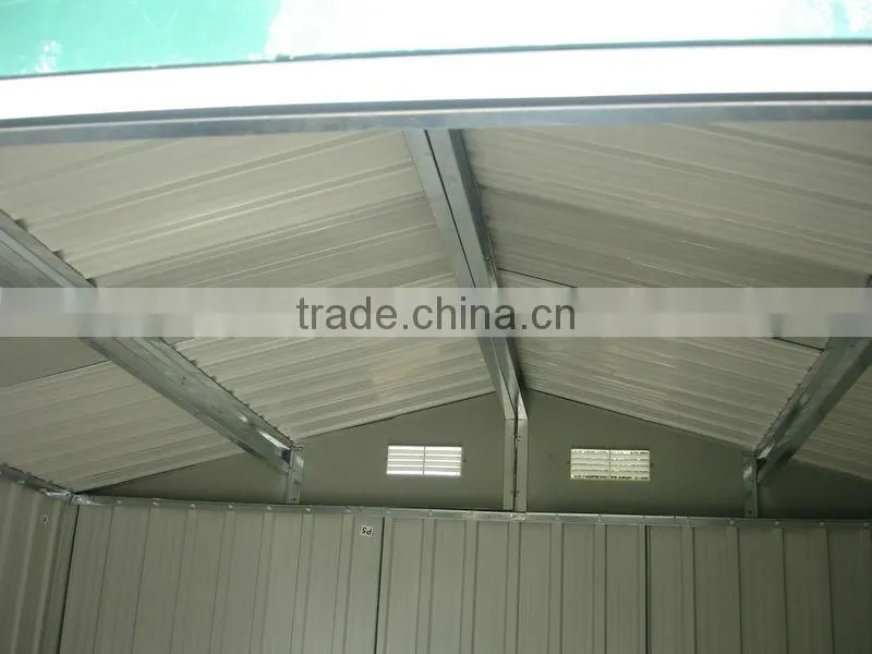 High quality metal garden tool boxes storage sheds for sale