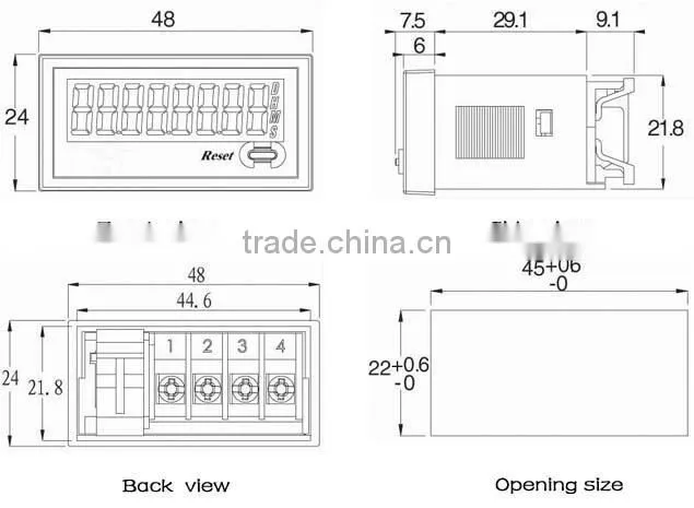 TC-Pro2400 timer counter C2400
