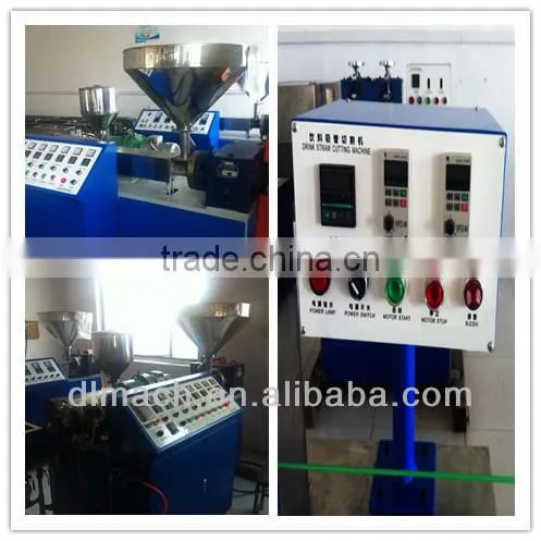 China Supplier Plastic Drinking Straw Making Machine