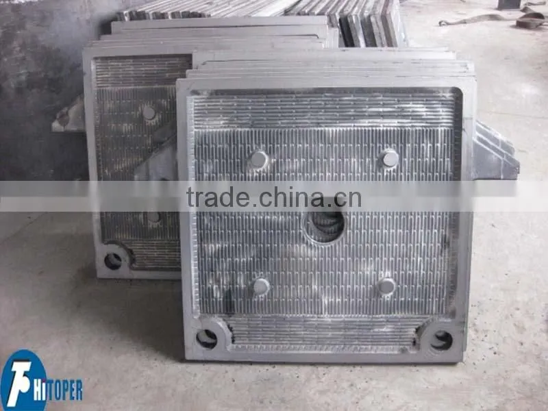 waste treatment technologies, filter press with cast iron plate