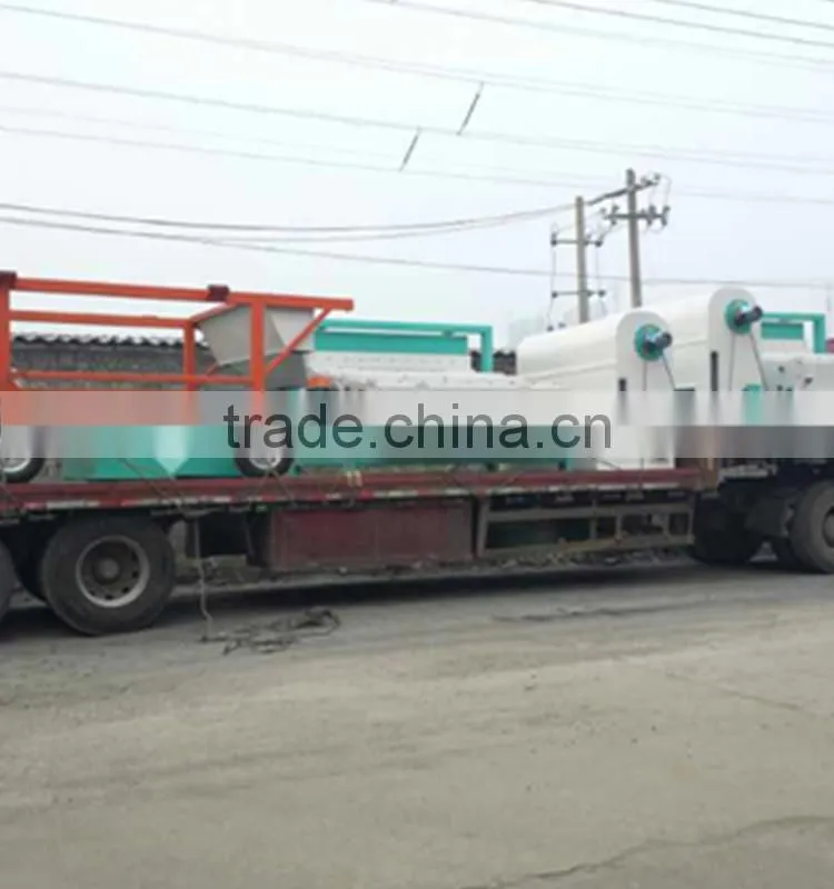 Corn paddy millet grains vibrating screen cleaning machine