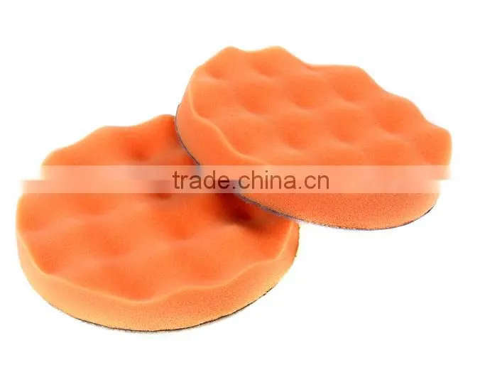 car colors round foam wax polishing pad Automobile using