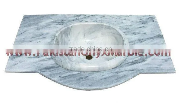 Modern Design Indus Gold Marble Vanity Tops