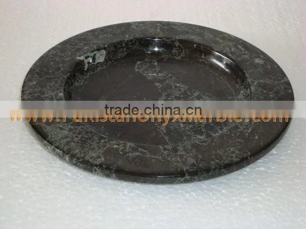 FINE QUALITY MARBLE PLATES HANDICRAFTS