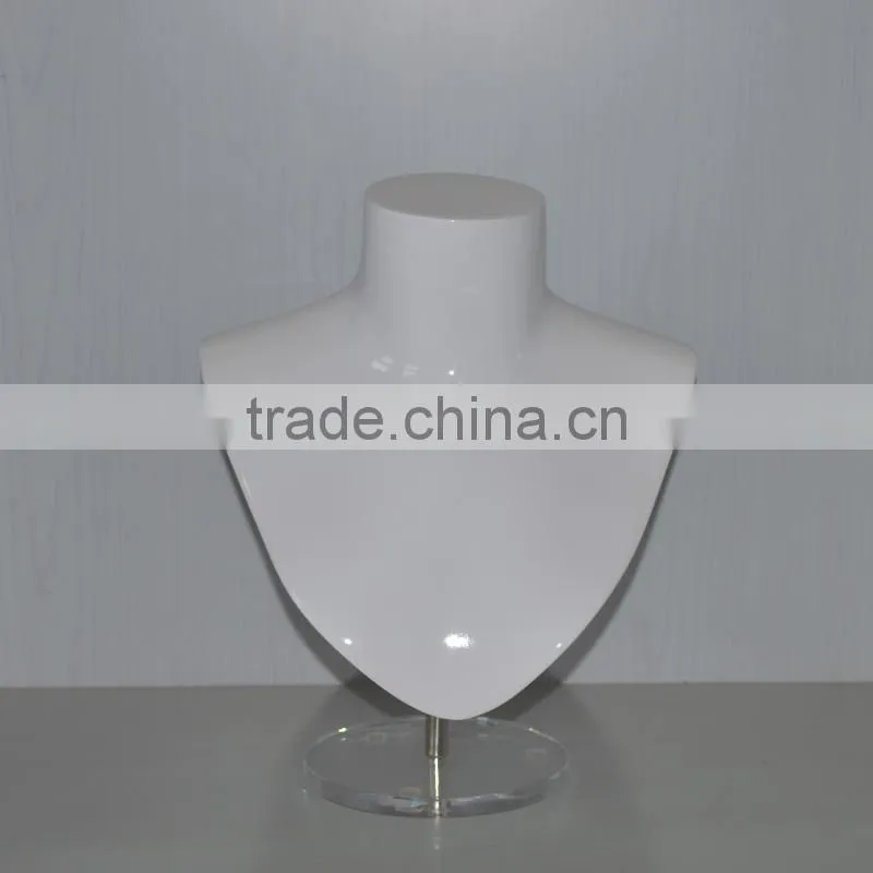 Fiberglass Neck Jewelry Display Mannequin Bust on sale