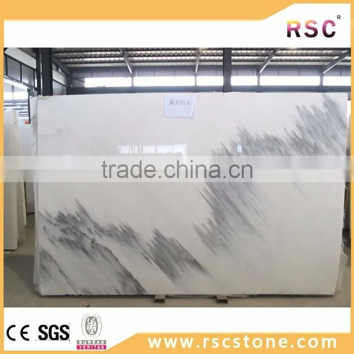 Hot sale blue sky white marble