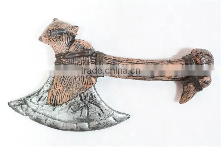 halloween party battle axe plastic toy axe