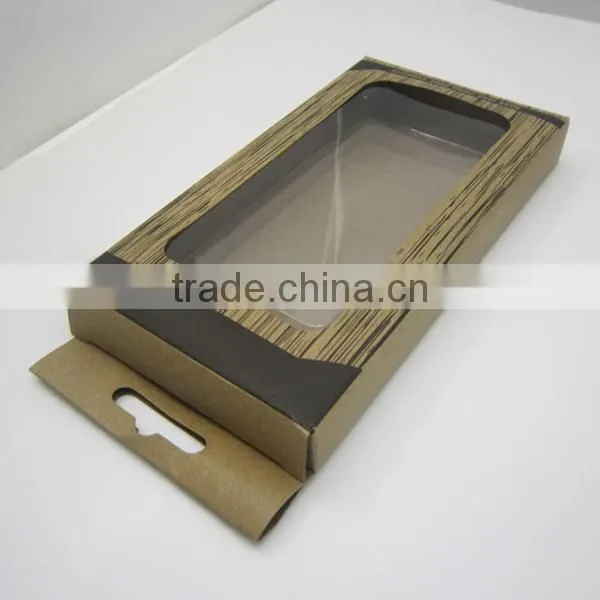 Clear plastic boxes for cell phone, crystal box packaging, high quality packing boxes