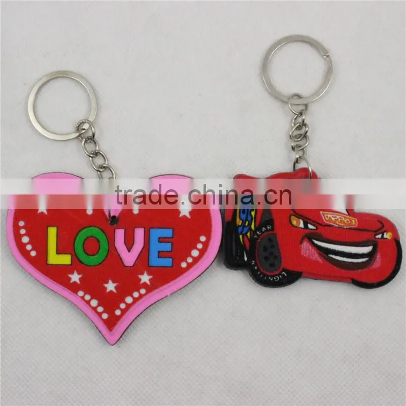 Animal Butterfly Keychain/Promotional PVC Keychains