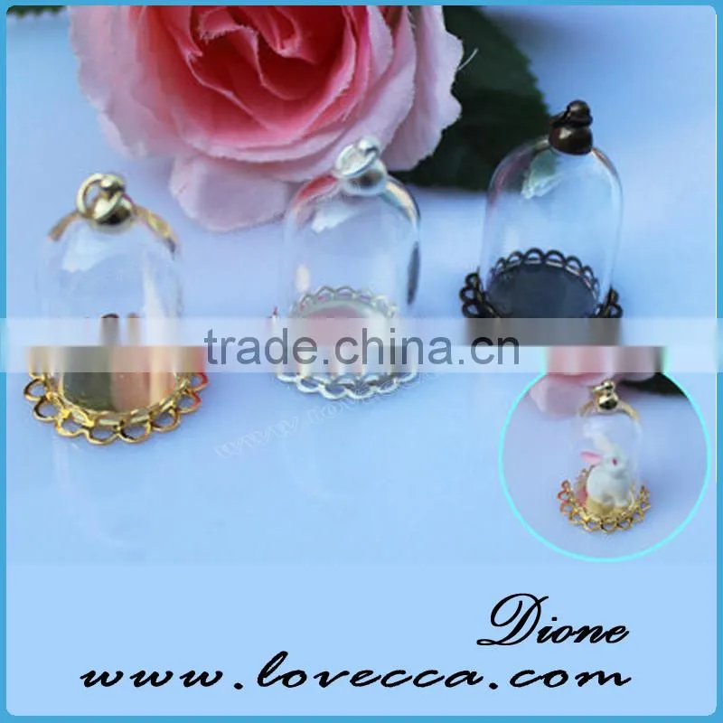 2017 glass dome Jewelry decorative glass cover