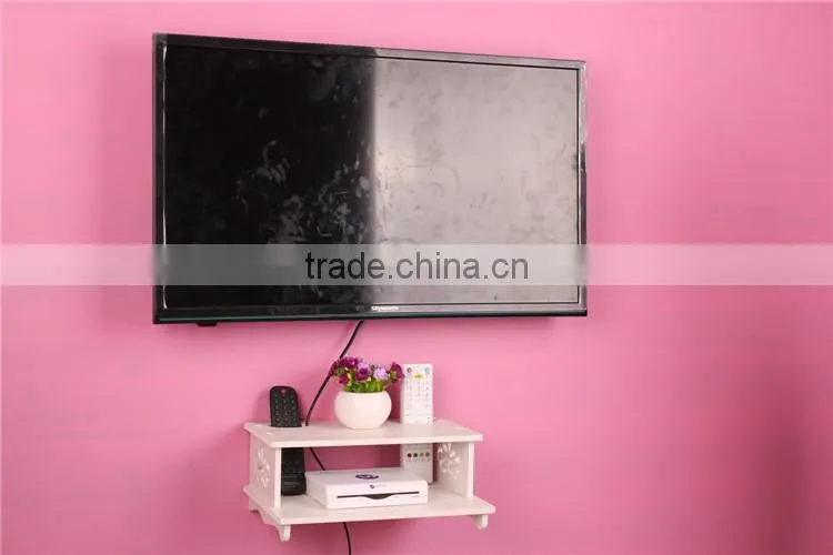 decro wood wall shelf for dvd player
