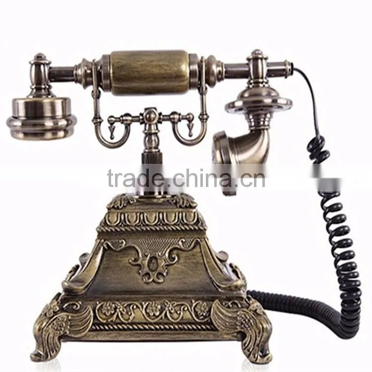 Custom high-end vintage landline retro resin telephone model