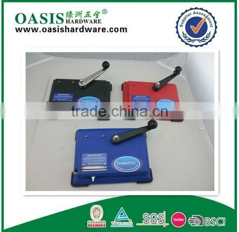 2015 sell well manual cigarette rolling machine