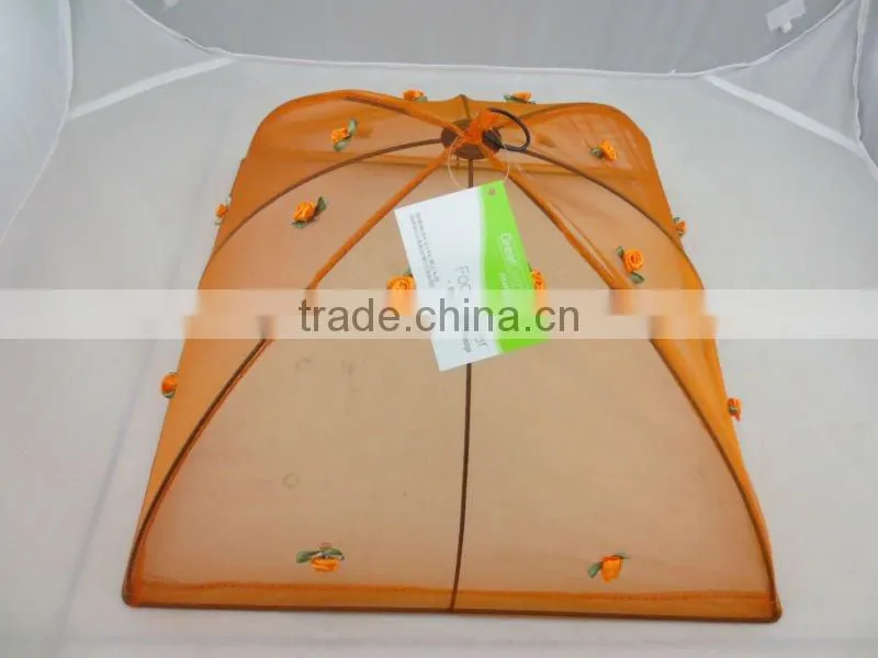 decorative food cover, unfoldable food cover high quality