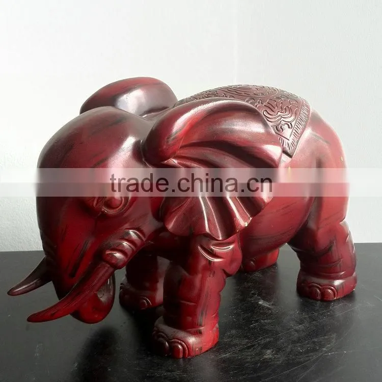 Polyresin small elephant statue decoration