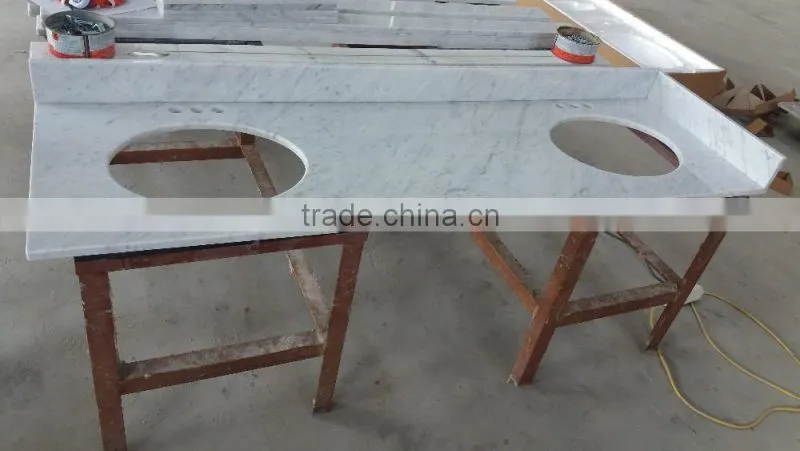 Natural Carrara Marble Vanity Top